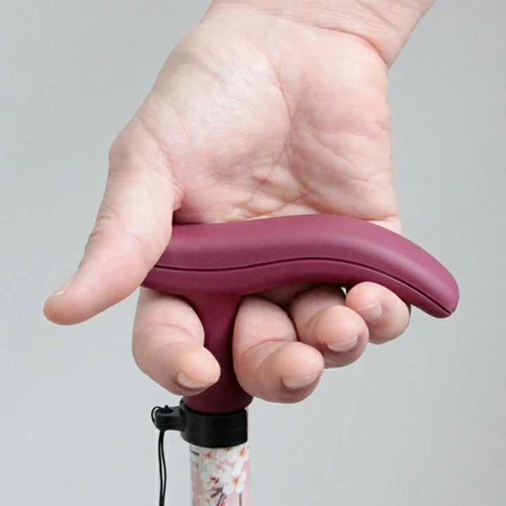 杖アクティブグレース伸縮軽量ステッキおしゃれ女性介護