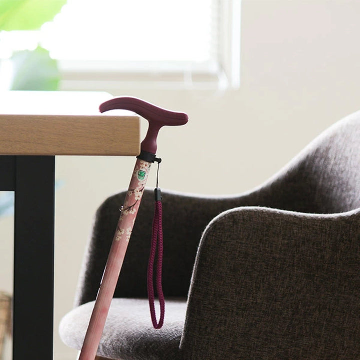 杖アクティブグレース伸縮軽量ステッキおしゃれ女性介護