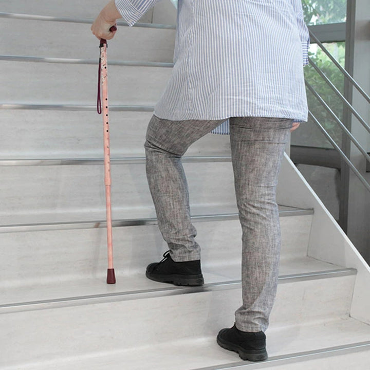 杖アクティブグレース伸縮軽量ステッキおしゃれ女性介護