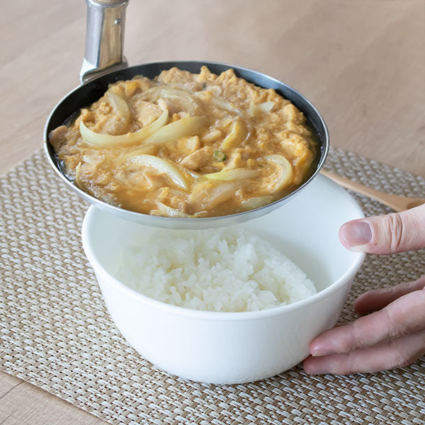 片手鍋親子鍋浅型大18cmフッ素樹脂加工業務用