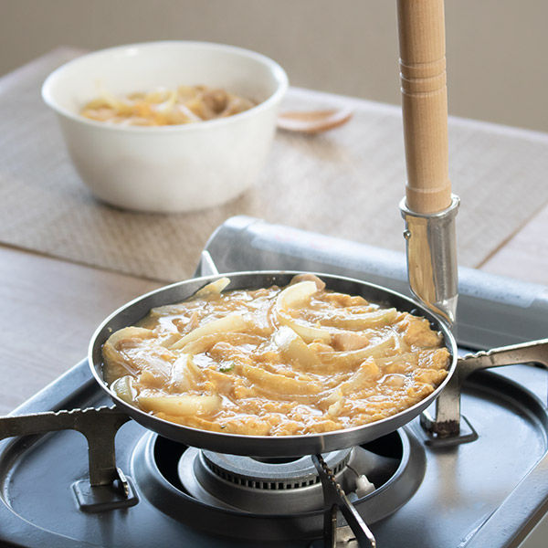 片手鍋親子鍋浅型大18cmフッ素樹脂加工業務用