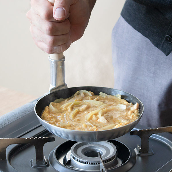 片手鍋親子鍋深型小15cmフッ素樹脂加工業務用