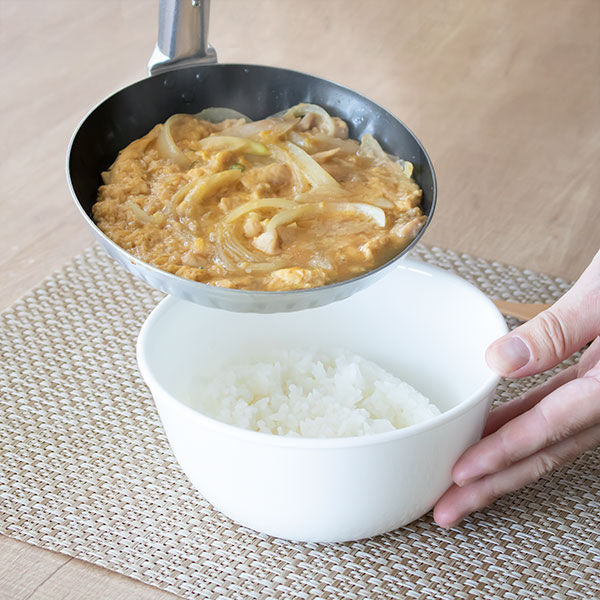 片手鍋親子鍋深型中16.5cmフッ素樹脂加工業務用