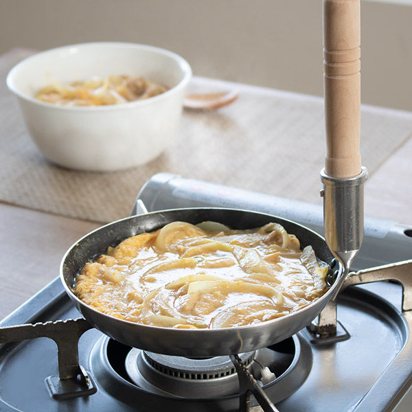 片手鍋親子鍋深型中16.5cmフッ素樹脂加工業務用