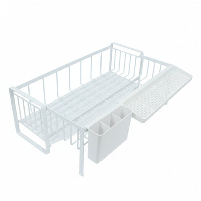 山崎実業 tower 水切りラック スペース広がる 伸縮 1段 スチール タワー