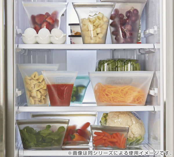 保存袋ディッシュLZiptopジップトップシリコン製