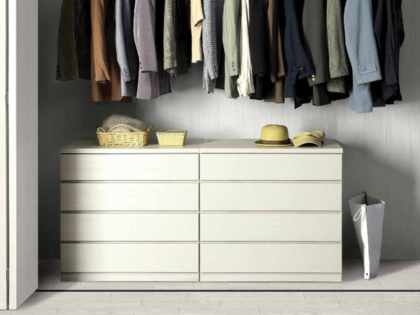 クローゼットチェスト5段日本製Fit奥行き44cm幅79cm