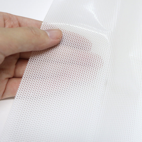 窓貼りシートメッシュタイプホワイト90cm×92cm丈複層・網入りガラス対応遮光目隠し