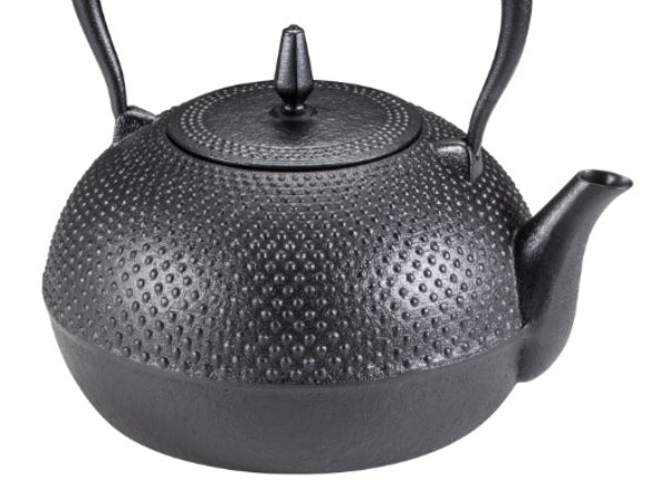 鉄瓶1.2LIH対応梔子あられ文様小南部鉄器日本製