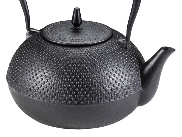 鉄瓶1.6LIH対応梔子あられ文様大南部鉄器日本製