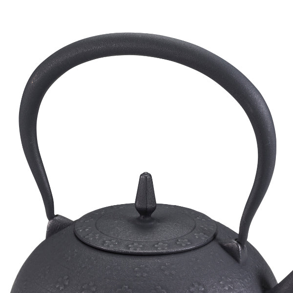 鉄瓶1.2LIH対応梔子さくら文様南部鉄器日本製