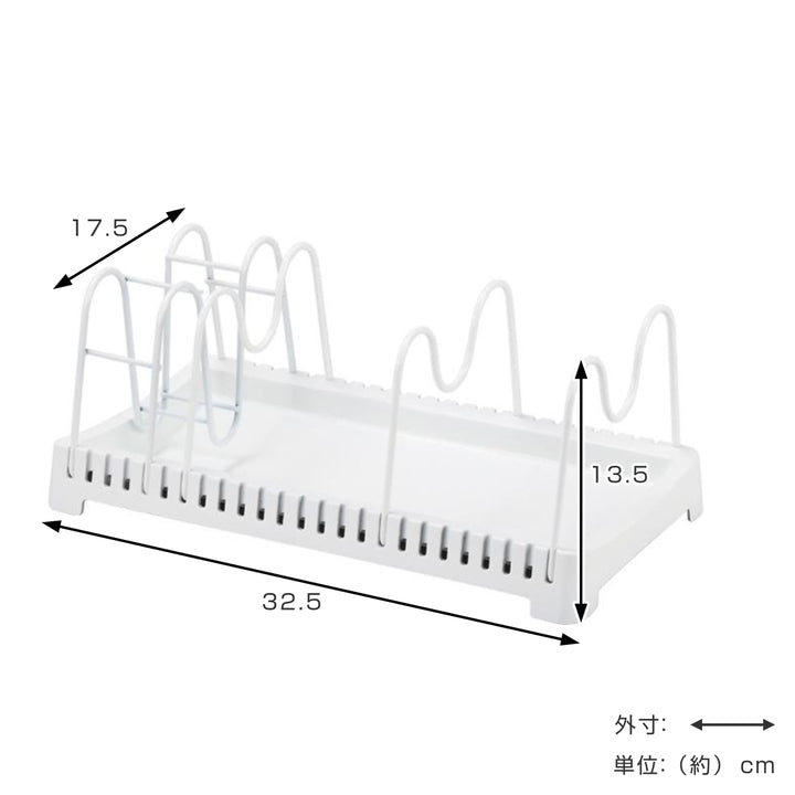 鍋・フライパンラックアレンジフリー引き出し用クックウェアセット収納ラック