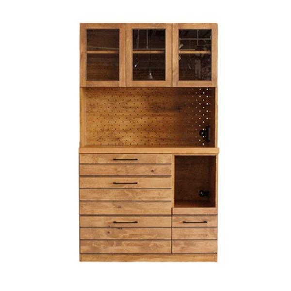 キッチンボード食器棚アルダー前板LINA約幅105cm