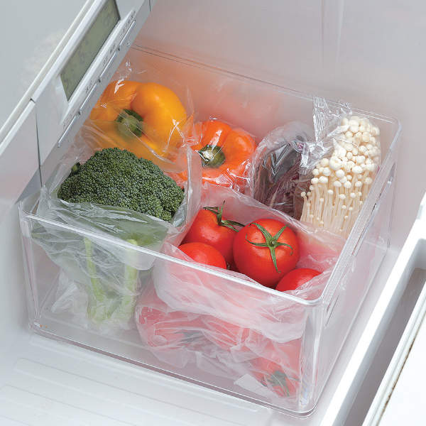 冷蔵庫収納冷蔵庫収納ケース野菜室・冷凍室収納トレーSKIT