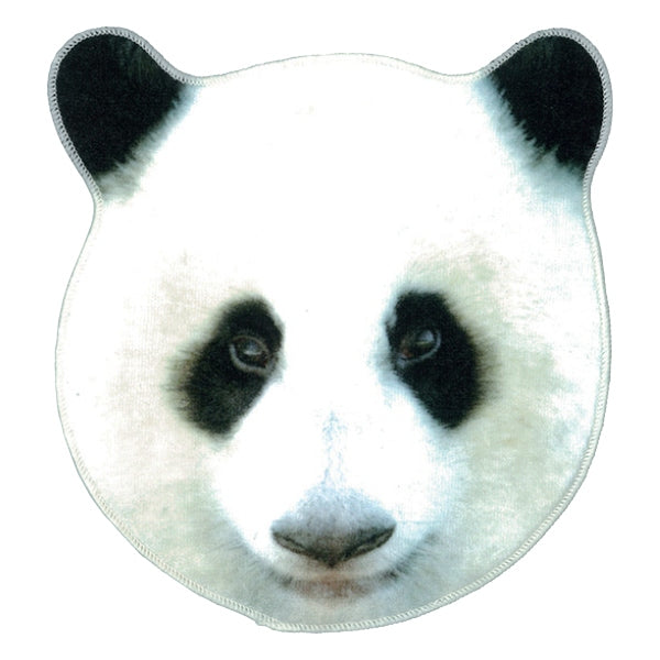 ハンドタオルリアルモチーフタオルパンダハンカチ動物アニマルおもしろグッズ