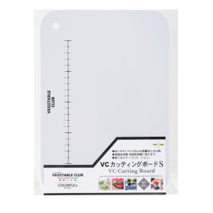 まな板Sメモリ付食洗機対応日本製カッティングボード21×30cmVEGETABLECLUBCOLORFUL’ｓ