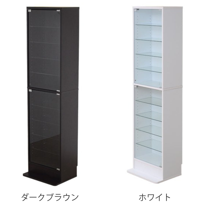 コレクションラック 幅48.5cm 深型 ショーケース ガラス扉 – ハウジー