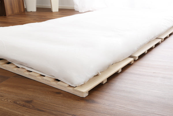 すのこベッドシングル4つ折り式桐桐すのこシングルサイズスノコベッド