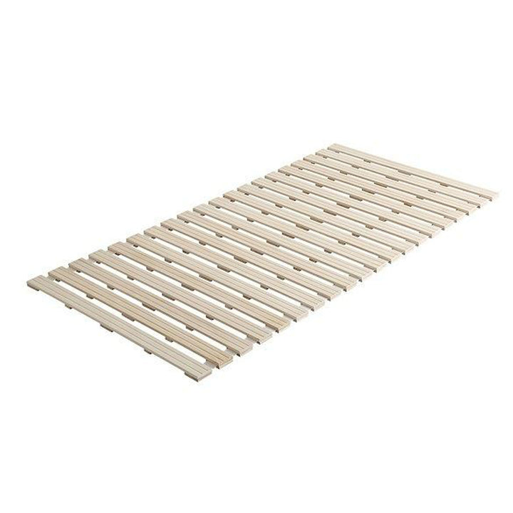 すのこベッドシングルロール式桐桐すのこシングルサイズスノコベッド
