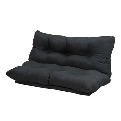 ローソファ 幅120cm コンパクト 7段階リクライニング フロアソファ