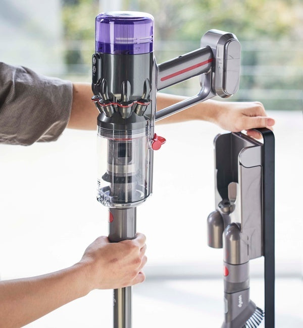 山崎実業towerコードレスクリーナースタンドタワーM＆DS