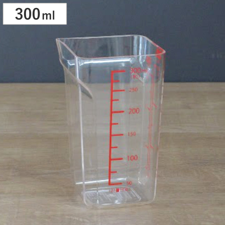 計量カップ300ml量HAKARI食洗機対応日本製スリム計量カップ