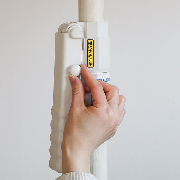 手すりつかまりポール長円形介護用品突っ張り工事不要