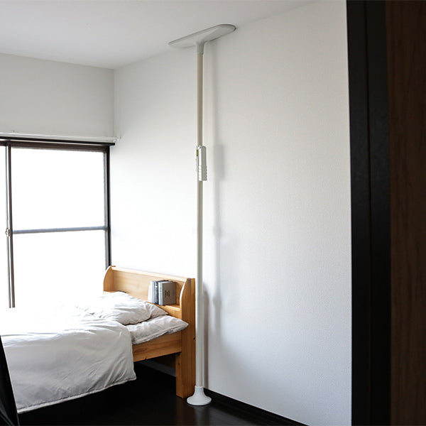 手すりつかまりポール長円形介護用品突っ張り工事不要