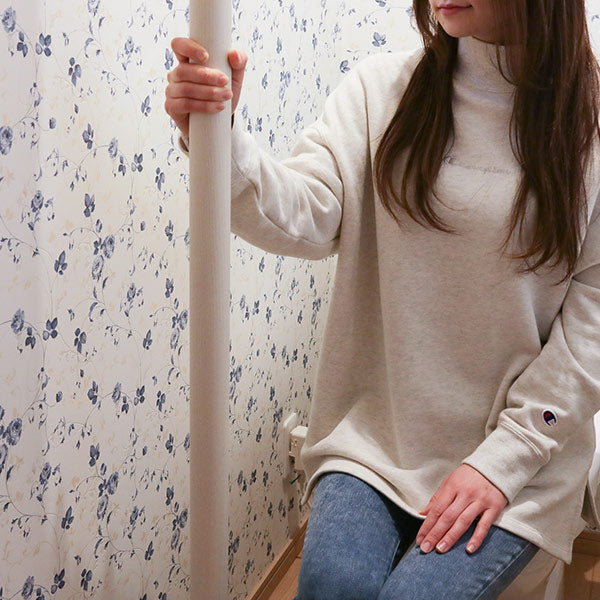 手すりつかまりポール長円形介護用品突っ張り工事不要