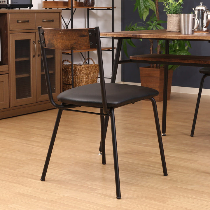 ダイニングチェア座面高45cmヴィンテージ調