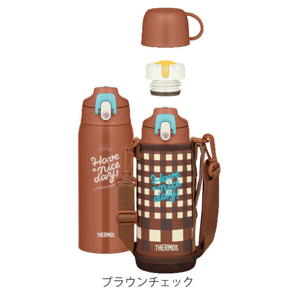 特価サーモス水筒800ml2wayコップ付き直飲みステンレスFJJ-800WF