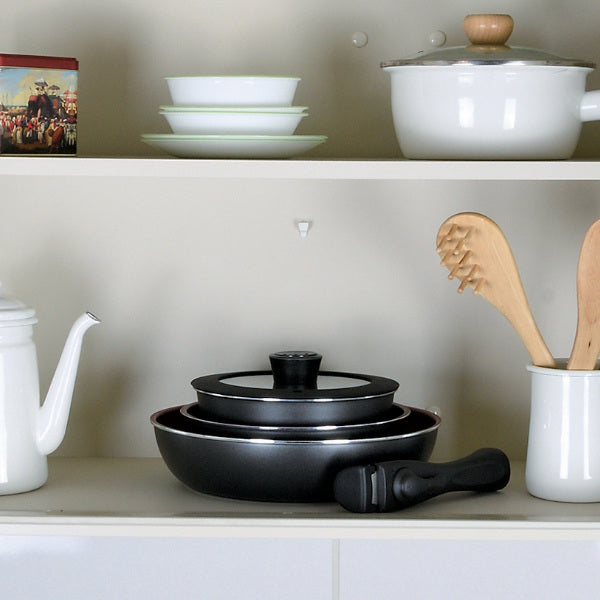 フライパン3点セットAIH対応クックサイン取っ手付きクックウェア3点セットA取っ手が取れる