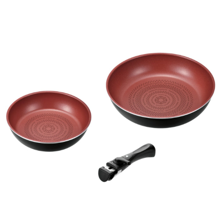 フライパン3点セットAIH対応クックサイン取っ手付きクックウェア3点セットA取っ手が取れる