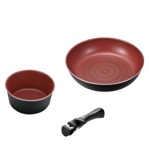 フライパン3点セットBIH対応クックサイン取っ手付きクックウェア3点セットB取っ手が取れる