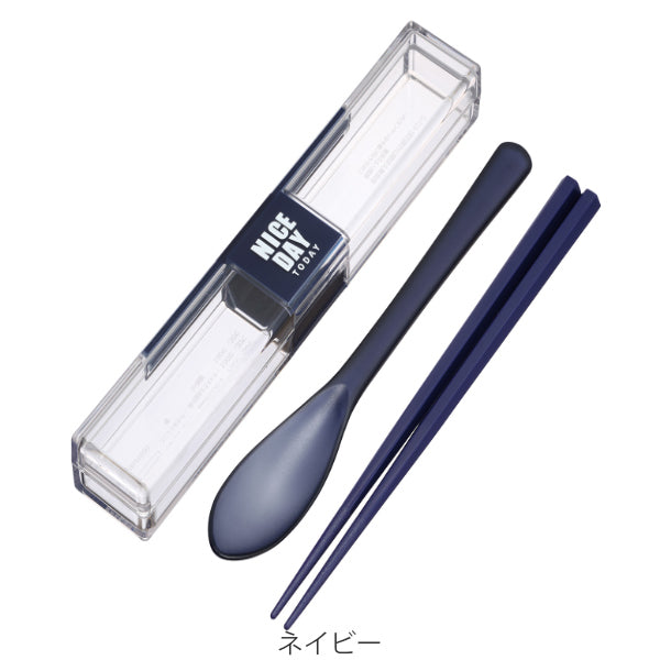 スプーンセット188個　オマケケース コンビセット とっても強いケース入り スプーン 箸 18cm （ 抗菌加工
