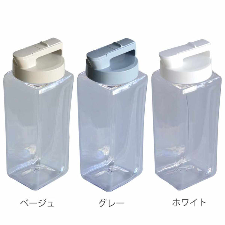 ピッチャー冷水筒2.1L耐熱横置きプラスチックK-1280