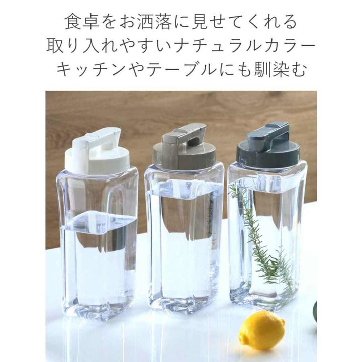 ピッチャー冷水筒2.1L耐熱横置きプラスチックK-1280