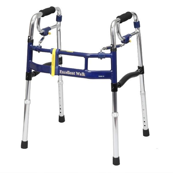 歩行器レギュラータイプ固定型折りたたみ幅調整高さ調整伸縮スライドフィットEX非課税