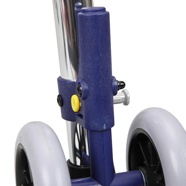 歩行器レギュラータイプ4インチ前輪折りたたみ幅調整高さ調整伸縮スライドフィットEX