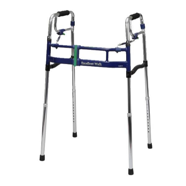 歩行器超ハイタイプ固定型折りたたみ幅調整高さ調整伸縮スライドフィットEX