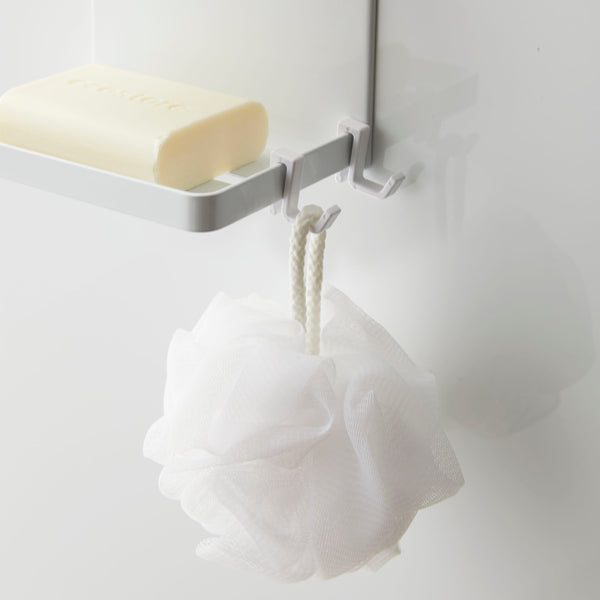 山崎実業MISTマグネットバスルームソープトレー2段ミスト