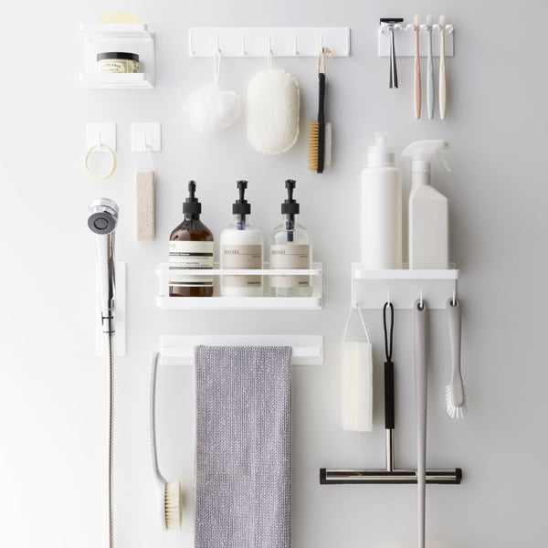 山崎実業MISTマグネットバスルームソープトレー2段ミスト