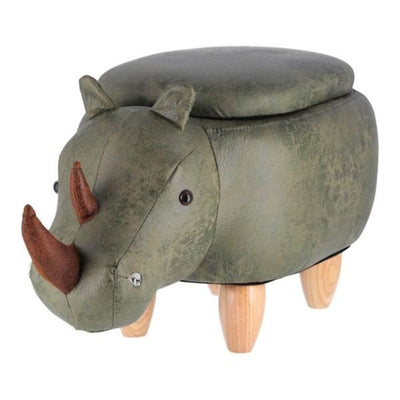 アニマルスツール サイ 収納 スツール 動物 椅子 キッズ イス チェア オットマン