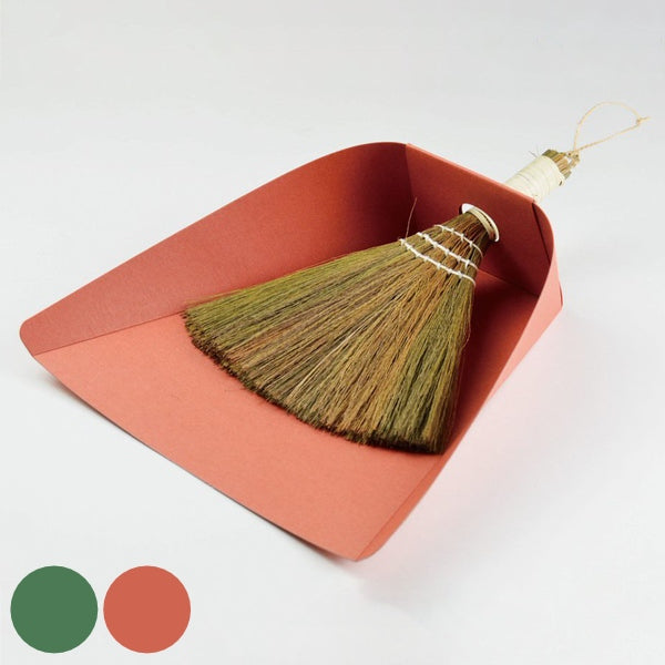 ほうきちりとりセット室内掃除デスク卓上PC紙製