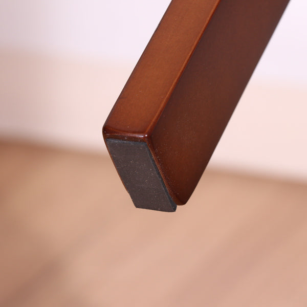 ベビーチェア幅35cm木製高さ調整キッズチェア椅子天然木合成皮革