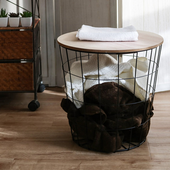 ランドリーバスケットふた付きランドリーバスケット小ふた付き洗濯かごバスケット