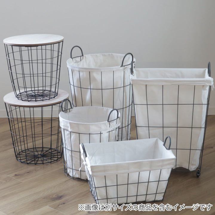 ランドリーバスケットふた付きランドリーバスケット小ふた付き洗濯かごバスケット