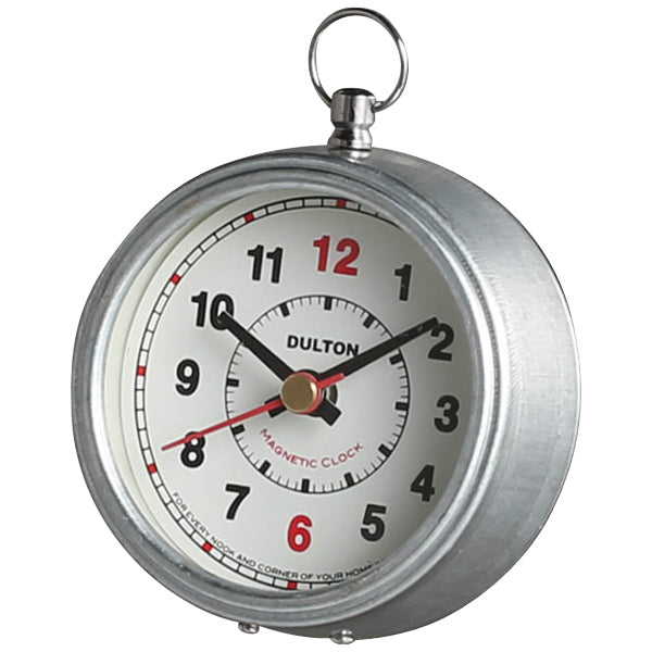 時計マグネティッククロックラウンド丸型小さいマグネットDULTONダルトン