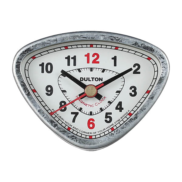 時計マグネティッククロックトライアングル三角小さいマグネットDULTONダルトン