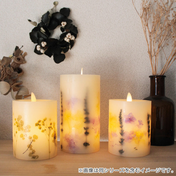 キャンドルショートLED花